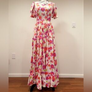 Vintage Floral Maxi